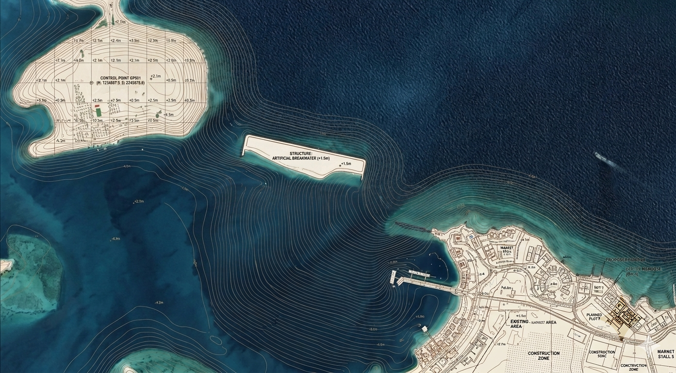 Bathymetric Survey for Al Silaa to Al Yassat Island Corridor